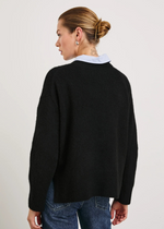 Rails Miranda Sweater- Black-Hand In Pocket