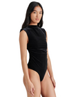 Steve Madden Esen Bodysuit- Black-Hand In Pocket