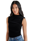 Steve Madden Esen Bodysuit- Black-Hand In Pocket