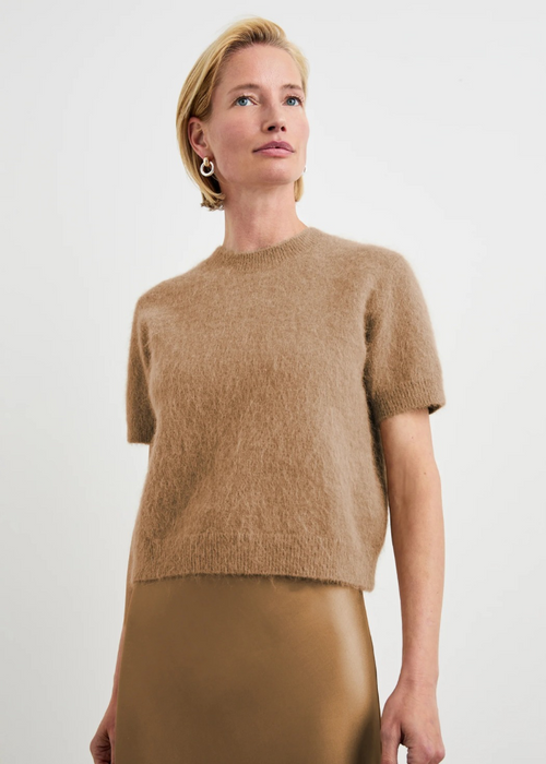 Rails Briar Sweater- Camel-Hand In Pocket