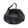 Urban Expressions Natalie Woven Tote-Black-Hand In Pocket