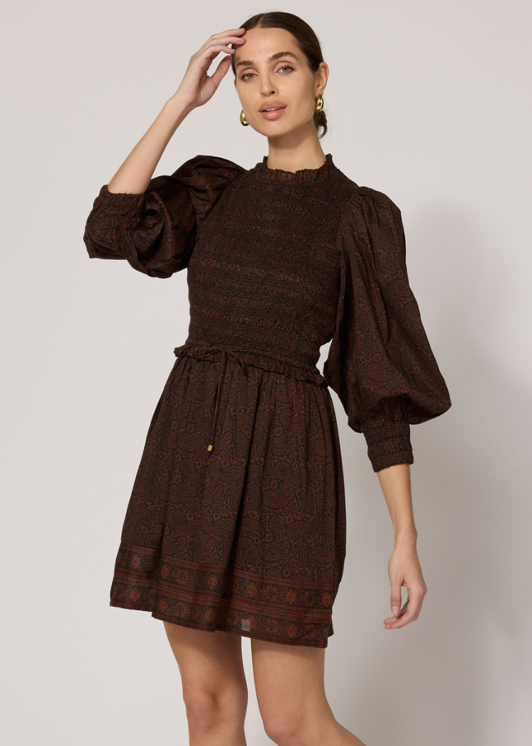 Cleobella Randi Mini Dress - Siena ***FINAL SALE***-Hand In Pocket