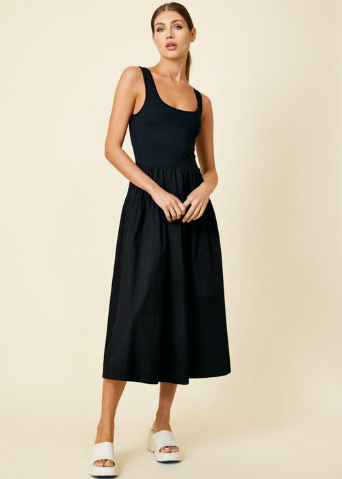 Line + Dot Jayde Maxi Dress-Hand In Pocket