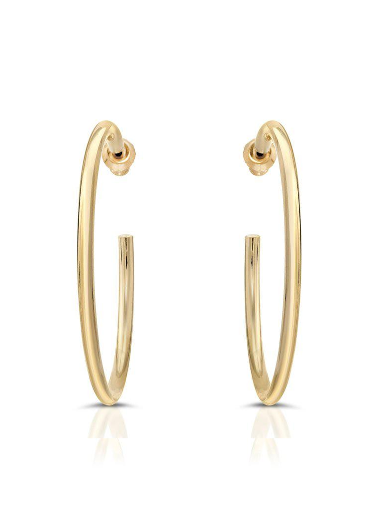 Eklexic 2.0" Ultimate Hoops- Gold-Hand In Pocket