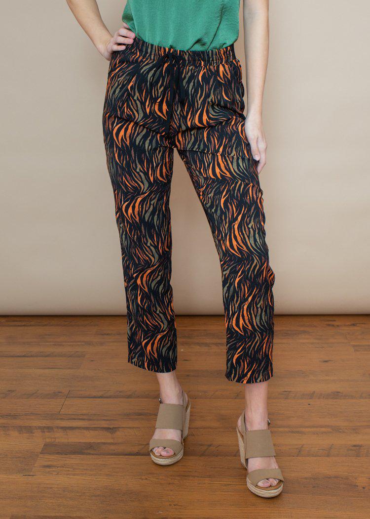 See U Soon Fire Island Printed Pant-Hand In Pocket