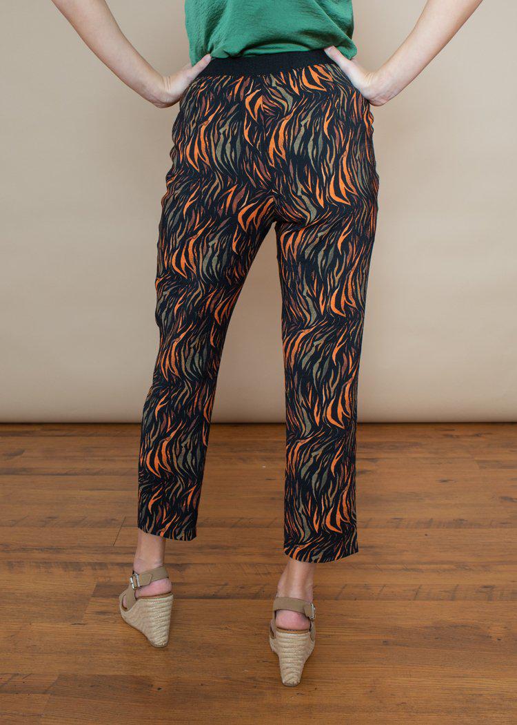 See U Soon Fire Island Printed Pant-Hand In Pocket