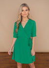 See U Soon Maggy Wrap Dress-***FINAL SALE***-Hand In Pocket