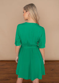 See U Soon Maggy Wrap Dress-***FINAL SALE***-Hand In Pocket