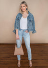 Pistola Nico High Rise Distressed Jeans- Seeker***FINAL SALE***-Hand In Pocket