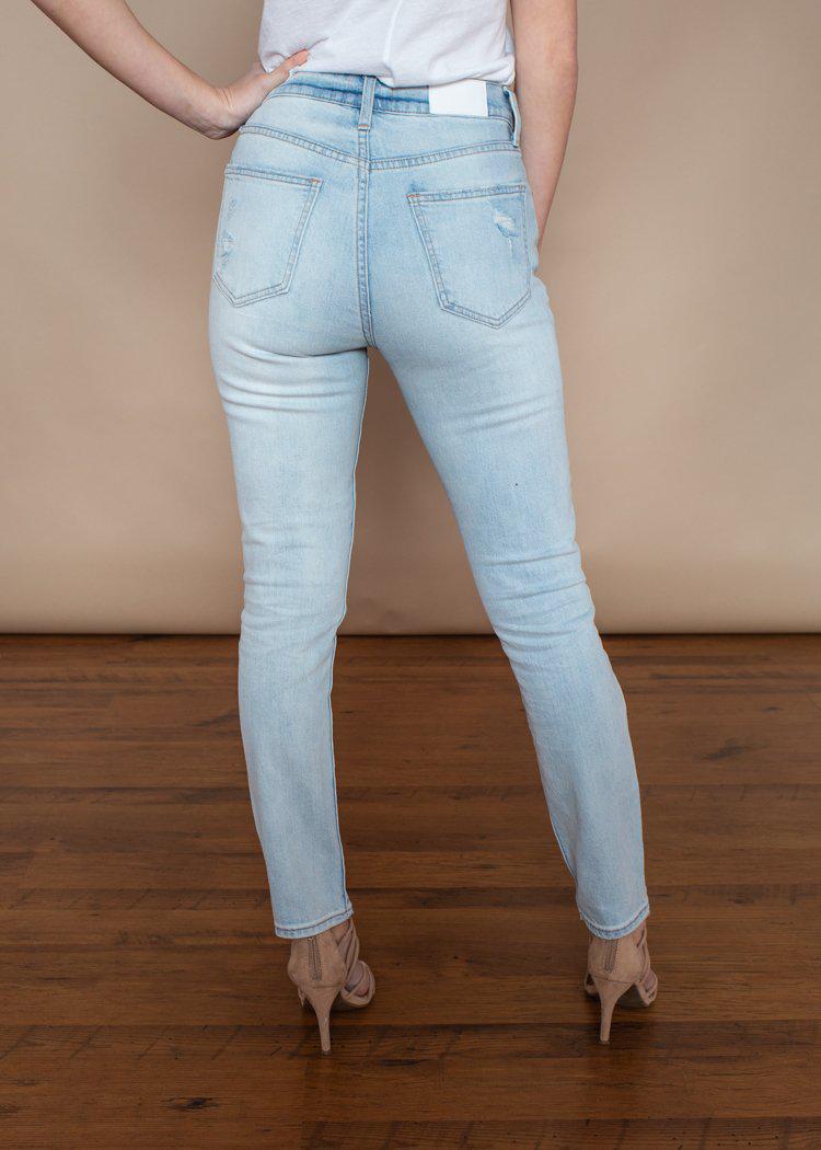 Pistola Nico High Rise Distressed Jeans- Seeker***FINAL SALE***-Hand In Pocket