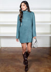 BB Dakota The Abbie Sweater Dress - Green ***FINAL SALE***-Hand In Pocket