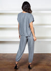 Elan Carter Jumpsuit-Hand In Pocket