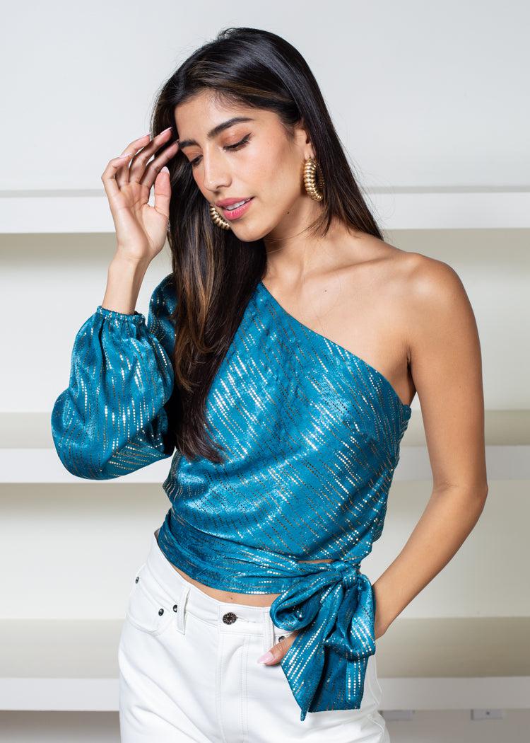 Aria Off Shoulder Top-Hand In Pocket