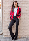 Zena Check Cardigan ***FINAL SALE***-Hand In Pocket