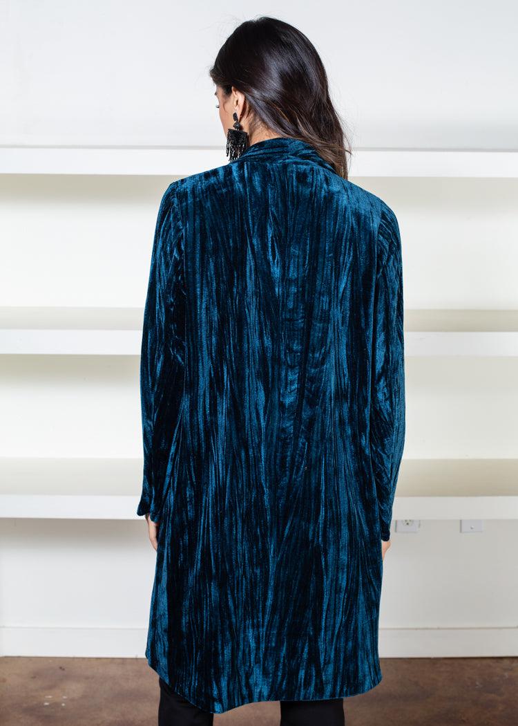 THML Aurora Velvet Cardigan ***FINAL SALE***-Hand In Pocket