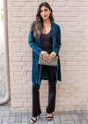 THML Aurora Velvet Cardigan ***FINAL SALE***-Hand In Pocket