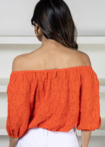 Sanctuary Sweet Talker Knit Top-Red Hots-Hand In Pocket