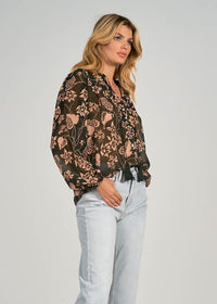 Allira V Neck Blouse-***FINAL SALE***-Hand In Pocket