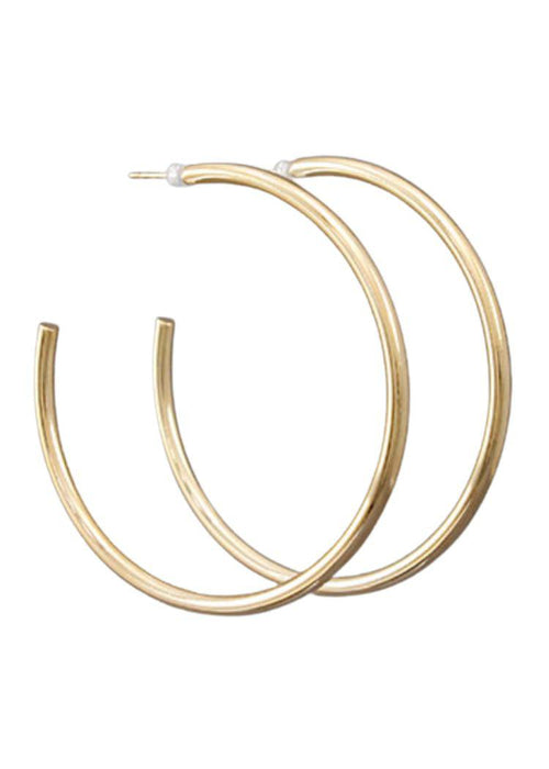 Bast Hoops-Gold-Hand In Pocket