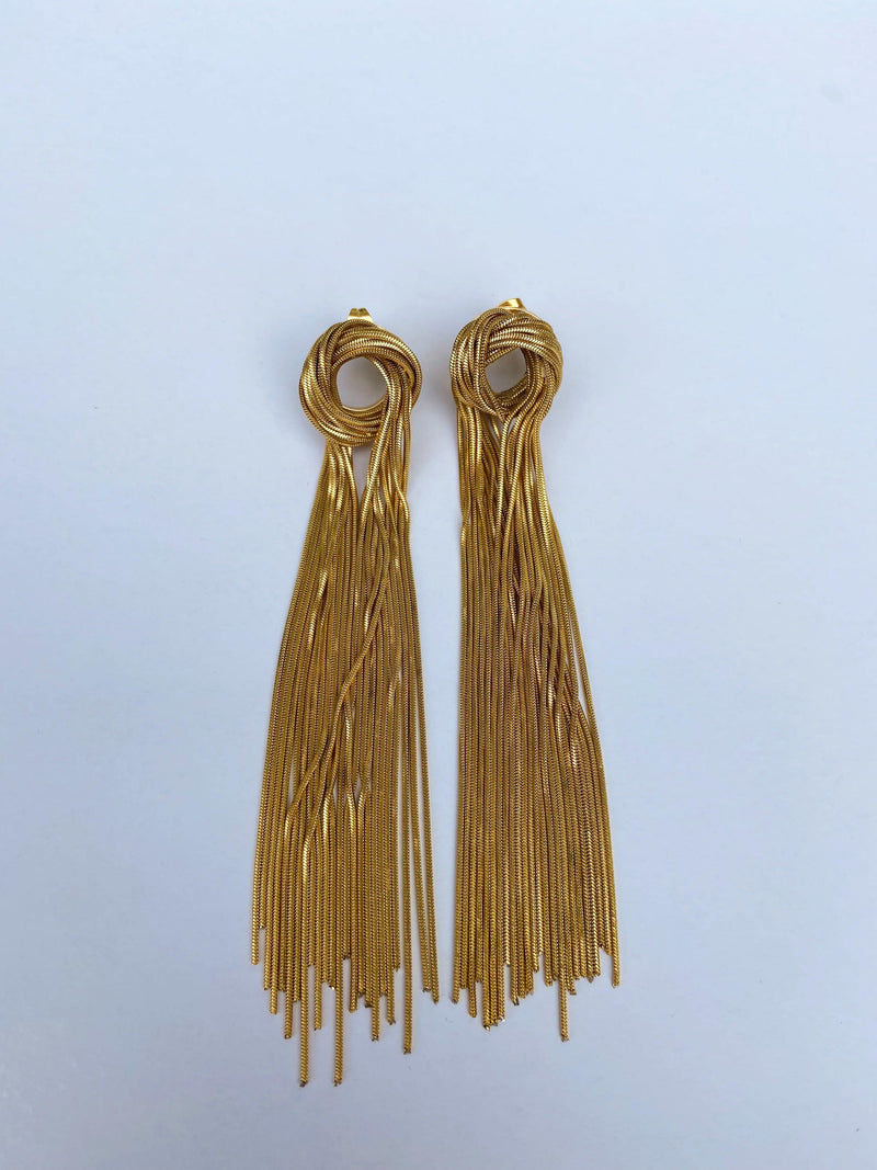 Bengal Earrings-Hand In Pocket