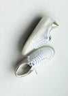 Vintage Havana Gold Eye Lace Up Sneaker-Hand In Pocket