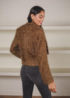 Kashmir Shaggy Metallic Jacket-**FINAL SALE***-Hand In Pocket