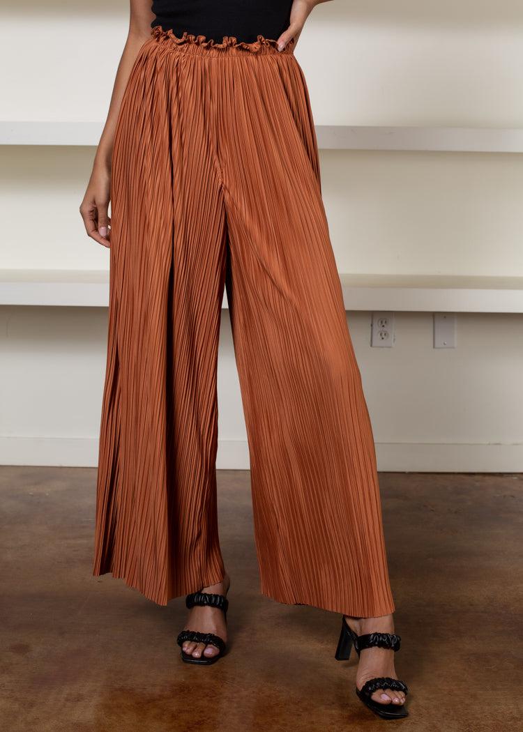 Astr The Label Cruise Control Pleated Wide Leg Pants-***FINAL SALE***-Hand In Pocket