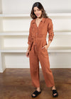 Barton Cotton Button Jumpsuit-***FINAL SALE***-Hand In Pocket