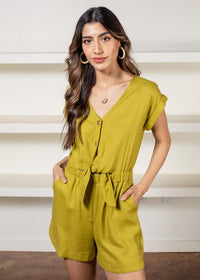 FRNCH Menora Romper-***FINAL SALE***-Hand In Pocket