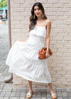 Turks Eyelet Tiered Maxi Dress-***FINAL SALE***-Hand In Pocket