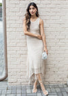 BB Dakota Best Of Fringe Midi Dress-***FINAL SALE***-Hand In Pocket