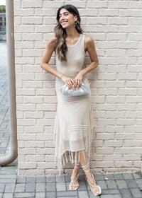 BB Dakota Best Of Fringe Midi Dress-***FINAL SALE***-Hand In Pocket