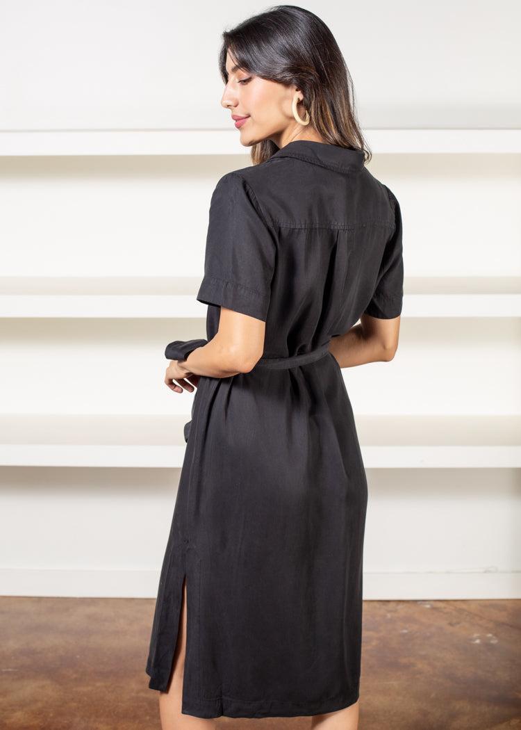 Velvet Heart Beatrice Utility Shirtdress-Hand In Pocket