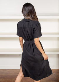 Velvet Heart Beatrice Utility Shirtdress-Hand In Pocket