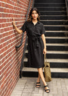 Velvet Heart Beatrice Utility Shirtdress-Hand In Pocket