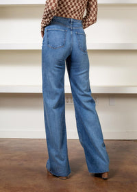 Joes Jeans The Goldie Plazzo Pant - Windward-Hand In Pocket