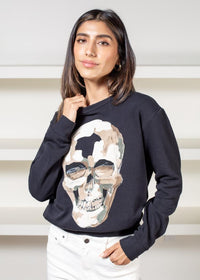 Chaser Skull Fatigues Skull Sweatshirt ***FINAL SALE***-Hand In Pocket