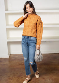 525 America Annie Sweater-Hand In Pocket