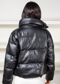 Reagan Puffer Jacket-Hand In Pocket