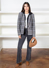 Bradley Plaid Dickie Blazer-Hand In Pocket