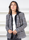 Bradley Plaid Dickie Blazer-Hand In Pocket