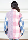 Astrid Long Plaid Coat-Hand In Pocket