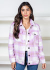 THML Kaylie Plaid Shacket-***FINAL SALE***-Hand In Pocket