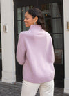 Natalie Mock Neck Sweater-Lilac-***FINAL SALE***-Hand In Pocket