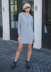 Chaser Bliss Long Sleeve Hooded Dress-***FINAL SALE***-Hand In Pocket