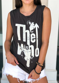 Chaser The Who Cotton Muscle Tank - ***FINAL SALE***-Hand In Pocket