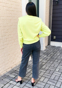 Pistola Kirsten Shoulder Pad Sweatshirt ***FINAL SALE***-Hand In Pocket