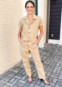 Pistola Grover Field Suit-Khaki ***FINAL SALE***-Hand In Pocket