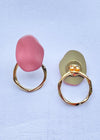 Tropea Post Earrings- Blush-Hand In Pocket