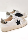 Vintage Havana Bonnie Lace Up Sneaker - White/Snake-Hand In Pocket